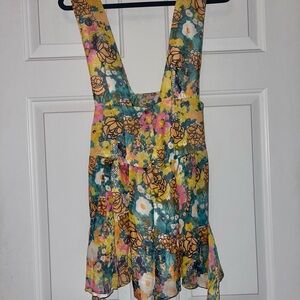 Vanessa Mooney Floral Romper
